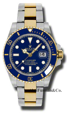 Rolex Submariner Watch 116613LB - Alan 