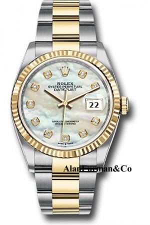 Rolex SS 18K Yellow Gold Model 126233 0024 Alan Furman Co