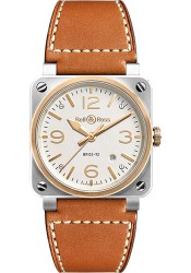 Bell & Ross Automatic 42mm Model BR 03 92 Steel & Rose Gold