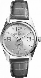 Bell Ross Automatic 41mm Model BR 123 Officer Silver