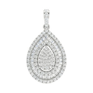 Brina Chiara Pendant in 14K White Gold (AFC-PDIAL397)