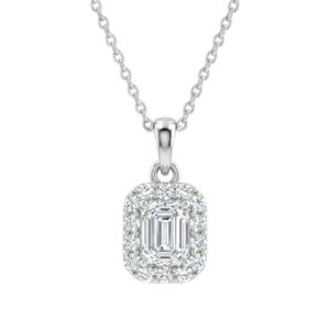 Aurora Bianca Necklace in 14K White Gold (AFC-PDIAL679)