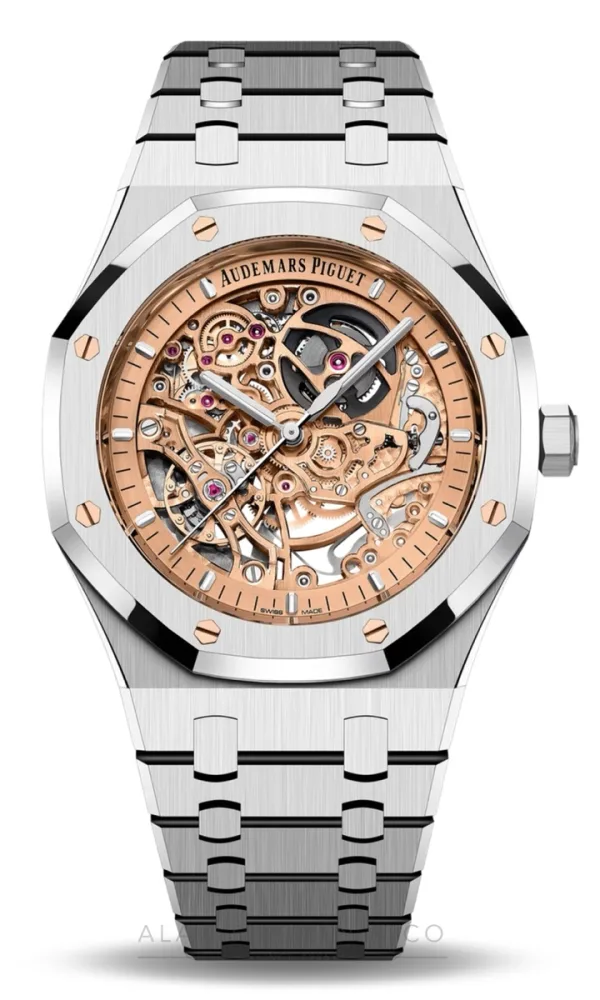 Audemars Piguet Royal Oak Double Balance Wheel Openworked (Ref. 15407ST.OO.1220ST.02)