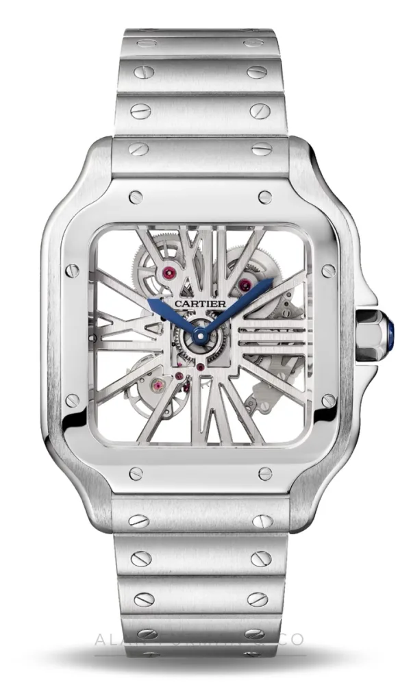 Cartier Santos de Cartier Skeleton (Ref. WHSA0015)