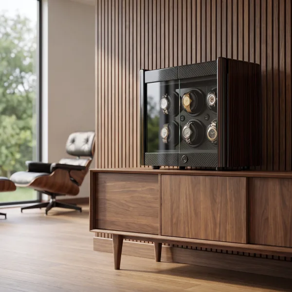 Orbita Avanti 6 Macassar Rotorwind Watch Winder