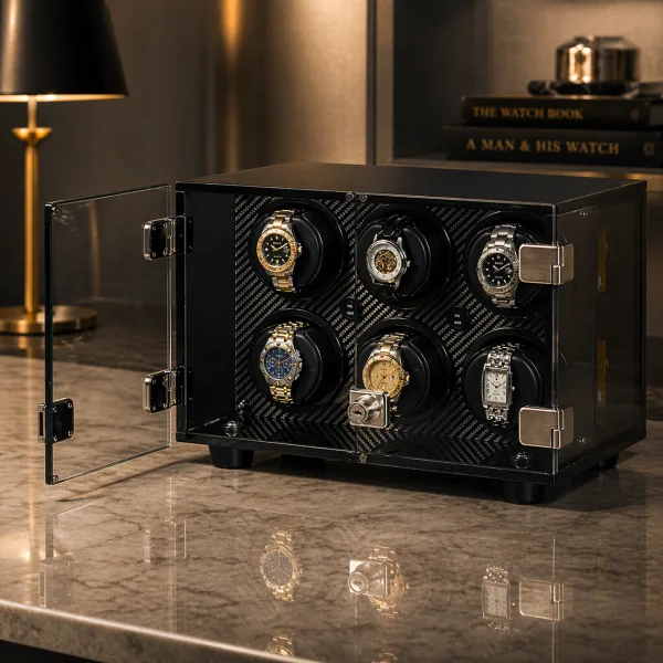 Orbita Milano 6 Carbon Fiber Rotorwind Watch Winder