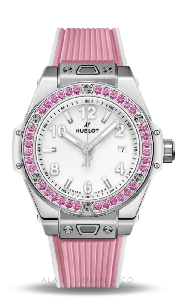 Hublot Big Bang One Click Joyful Steel Pink 33mm (Ref. 485.SP.2210.RX.1233)