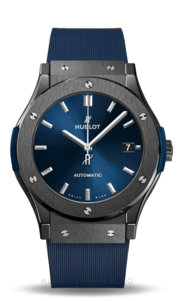 Hublot Classic Fusion Ceramic Blue 45mm (Ref. 511.CM.7170.RX)