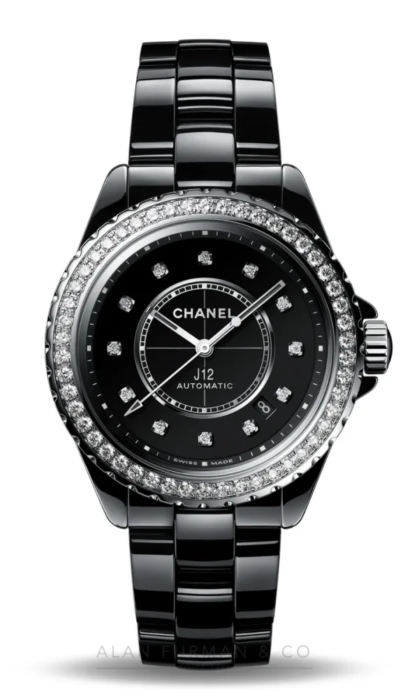 Chanel J12 Diamond Bezel Caliber 12.1 38mm (Ref. H6526)