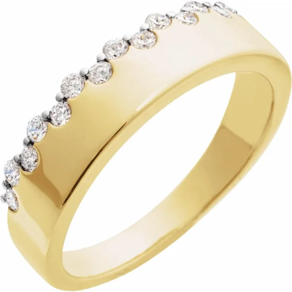 Seraphina Diamond-Edged Band