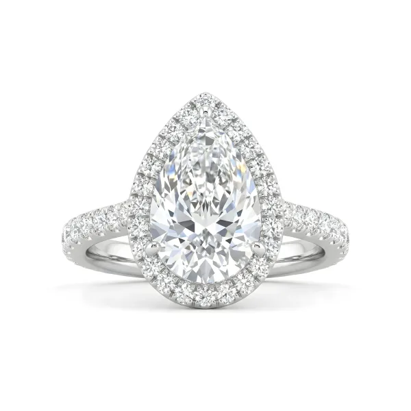 Luce Viva Ring in 14K White Gold