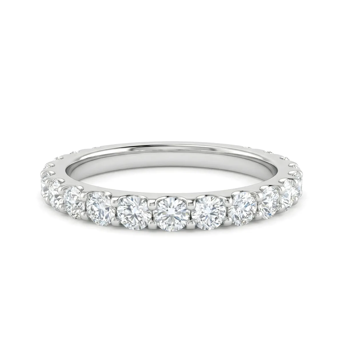 Luce Alta Ring in 14K White Gold