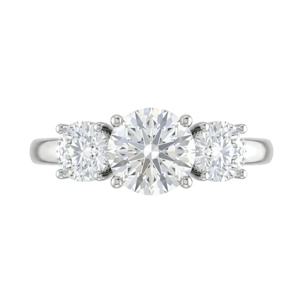 Luce Bella Ring in 14K White Gold