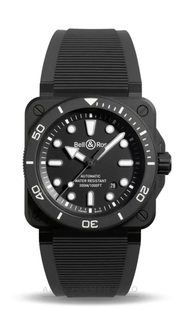 Bell & Ross BR-03 Diver Black Matte Ceramic (Ref. BR03A-D-BL-CE/SRB)