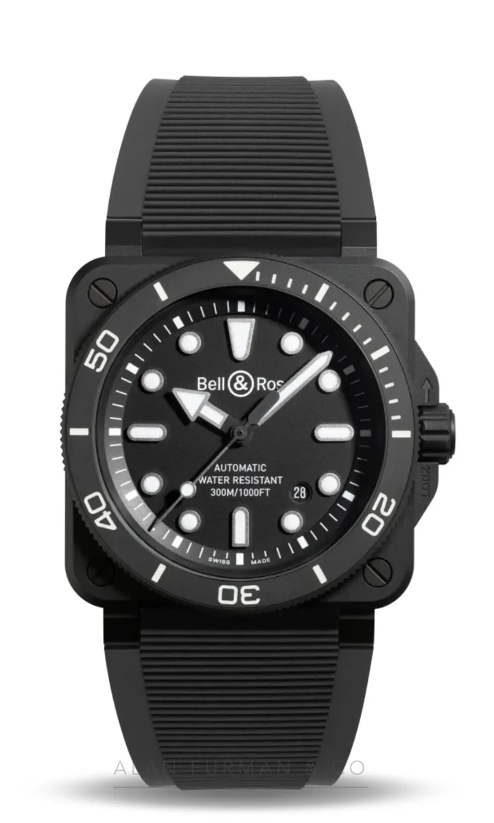 Bell & Ross BR-03 Diver Black Matte Ceramic (Ref. BR03A-D-BL-CE/SRB)