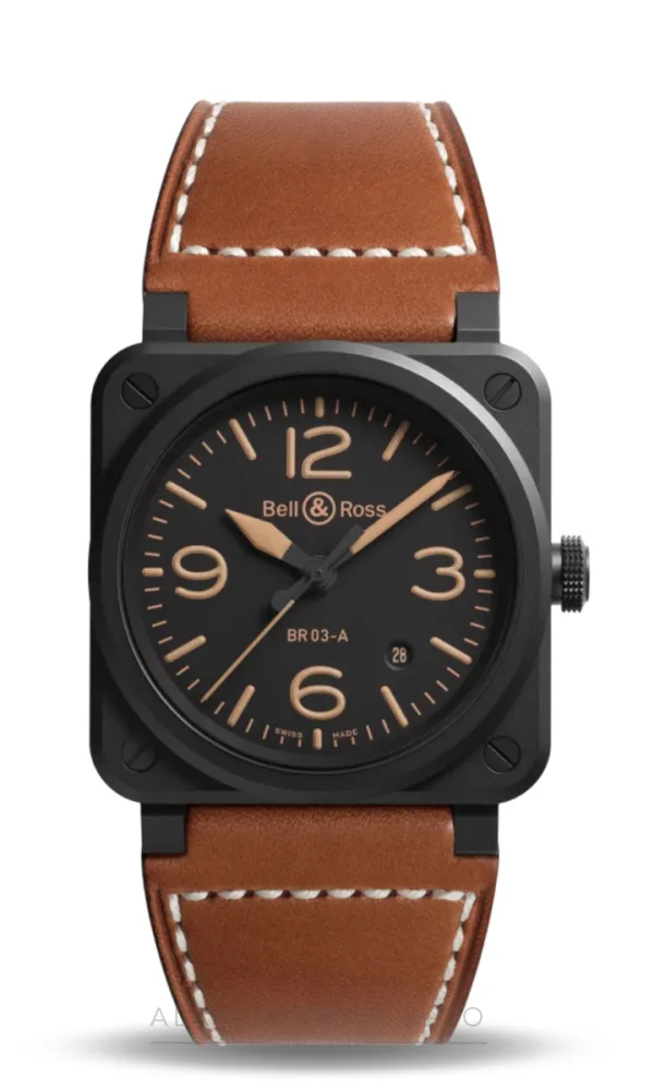 Bell & Ross BR-03 Heritage (Ref. BR03A-HER-CE/SCA)