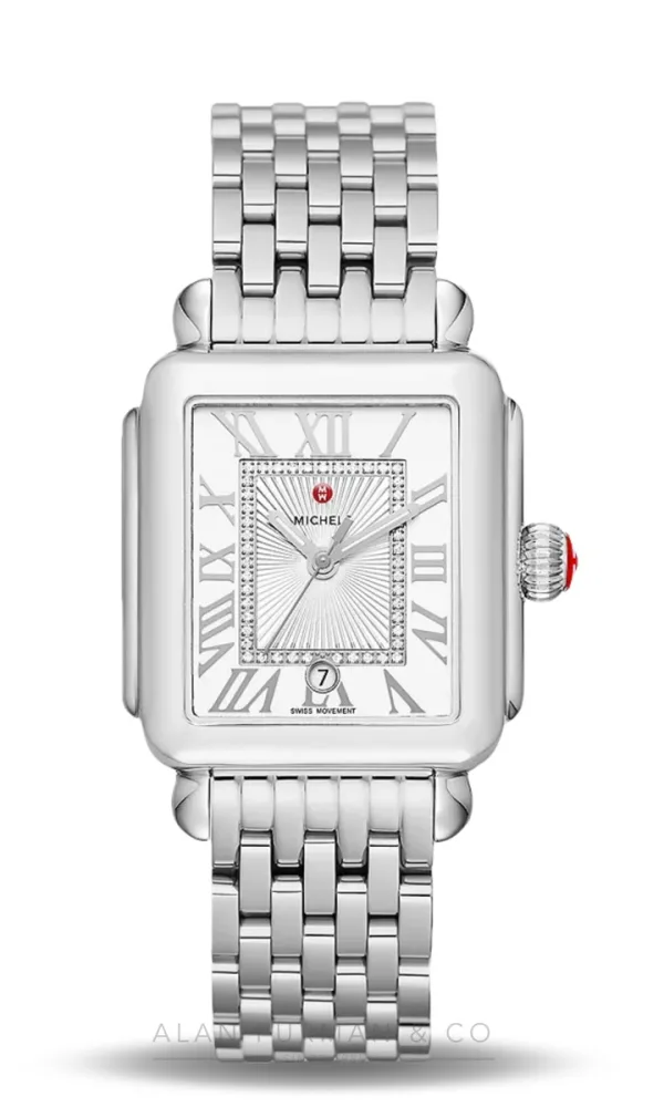 Michele Deco Madison Stainless Diamond Dial (Ref. MWW06T000141)