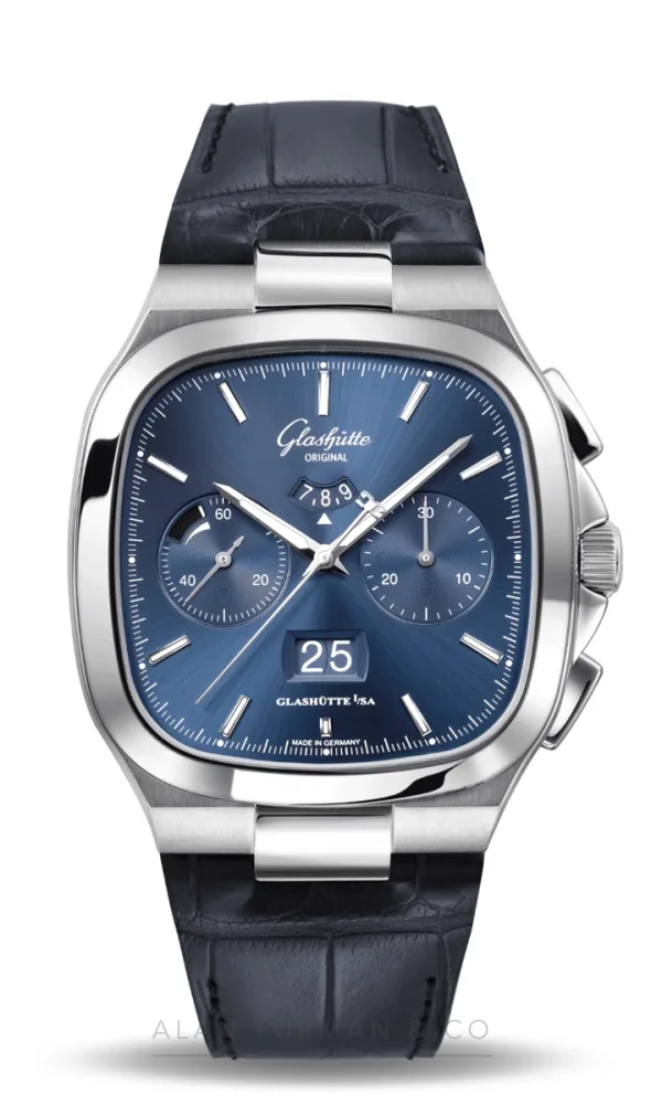 Glashütte Seventies Chronograph Panorama Date (Ref. 1-37-02-08-02-61)