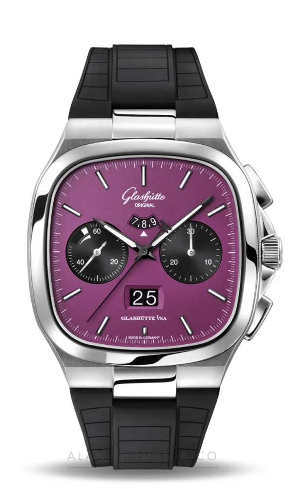 Glashütte Seventies Chronograph Panorama Date (Ref. 1-37-02-20-02-63)