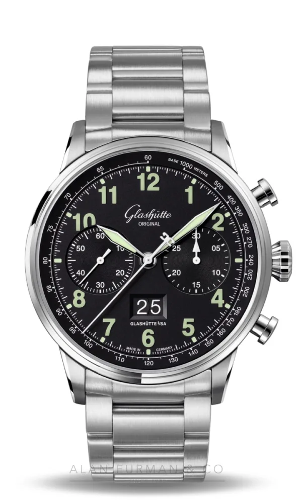 Glashütte Senator Chronograph Navigator (Ref. 1-37-24-20-12-71)