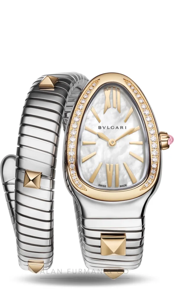 Bulgari Serpenti Tubogas Gold & Steel and 35mm (Ref. 104301)
