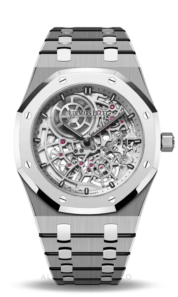 Audemars Piguet Royal Oak “Jumbo” Extra-Thin Openworked (Ref. 16204XT.OO.1240XT.01)
