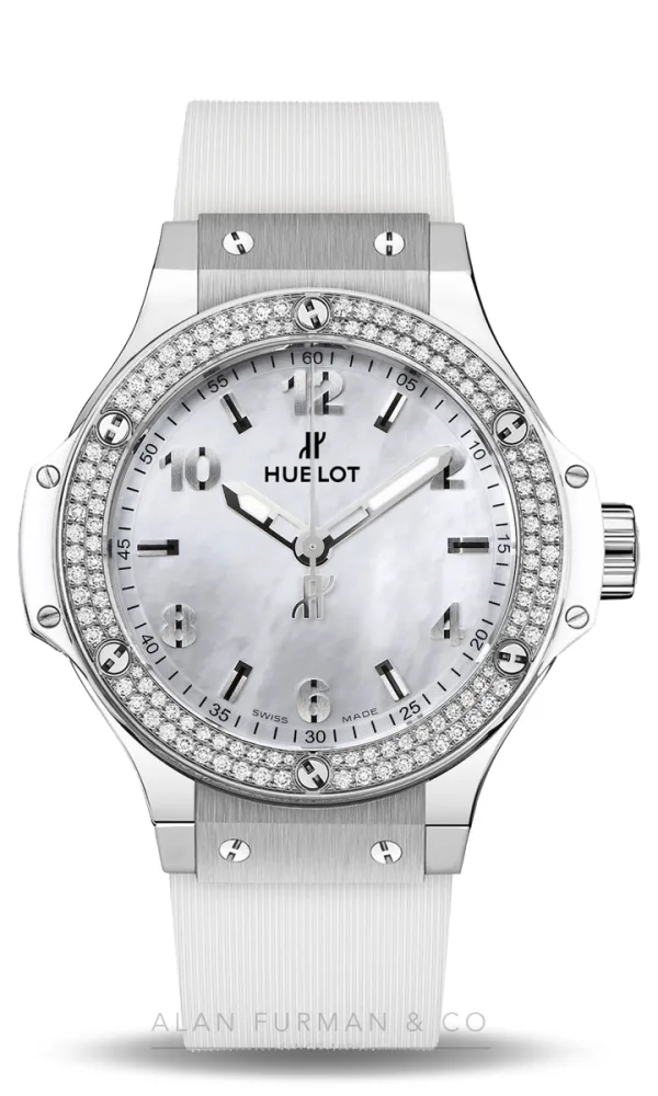 Hublot Big Bang All White Diamonds Mother of Pearl 38mm (Ref. 361.SE.6010.RW.1104)