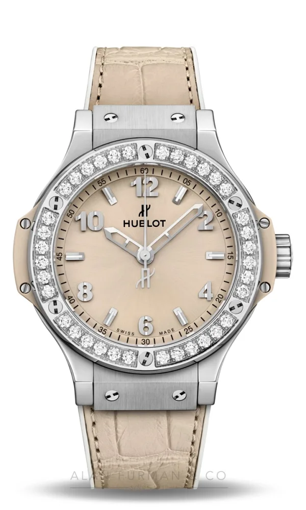 Hublot Big Bang Beige Diamonds 38mm (Ref. 361.SX.892B.LR.1204.JPN)
