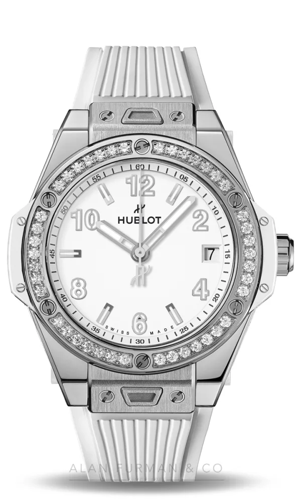 Hublot Big Bang One Click Steel White Diamonds 39mm (Ref. 465.SE.2010.RW.1204)