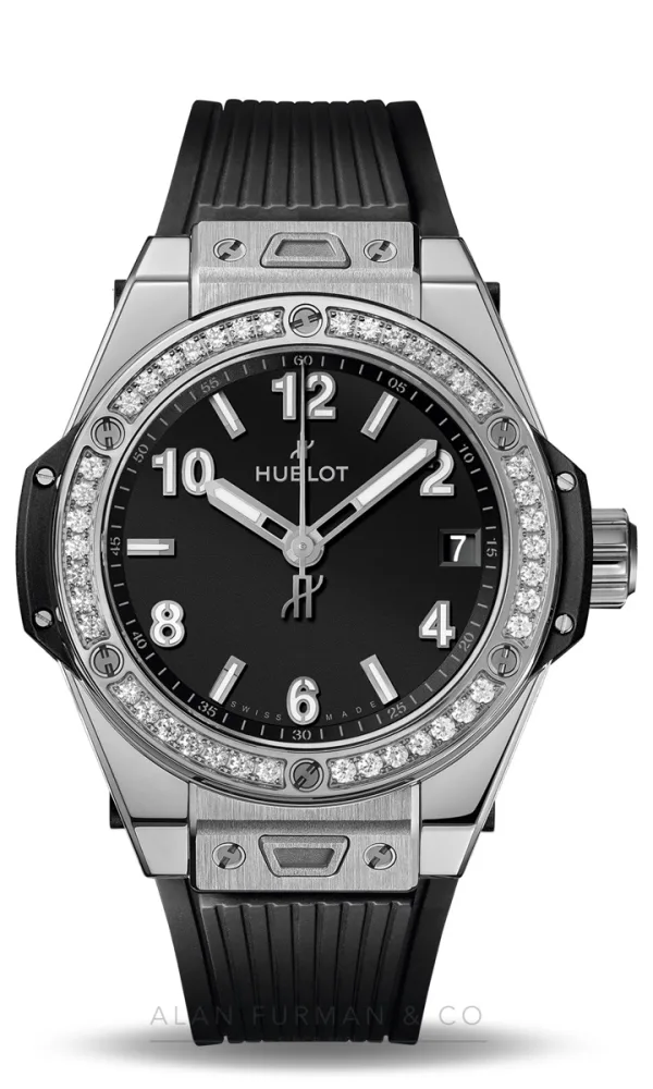 Hublot Big Bang One Click Steel Diamonds 39mm (Ref. 465.SX.1170.RX.1204)