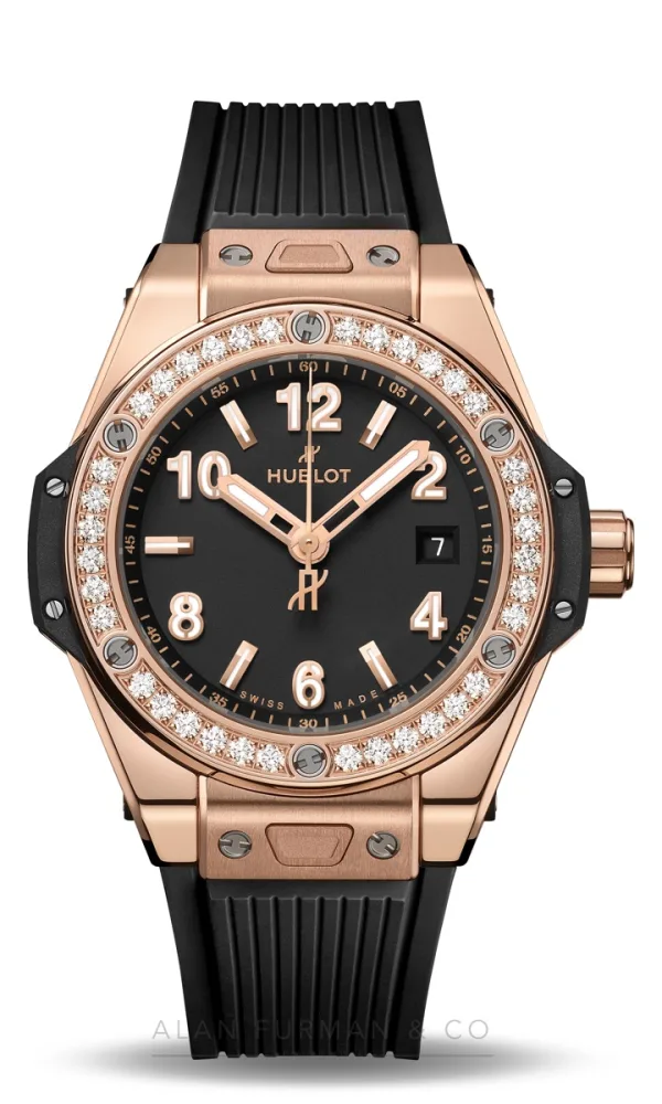 Hublot Big Bang One Click King Gold Diamonds 33mm (Ref. 485.OX.1180.RX.1204)