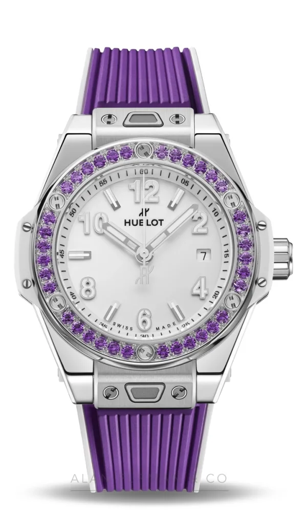 Hublot Big Bang Joyful Steel Purple 33mm (Ref. 485.SV.2210.RX.1205)