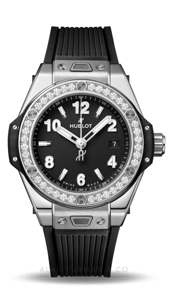 Hublot Big Bang One Click Steel Diamonds 33mm (Ref. 485.SX.1170.RX.1204)