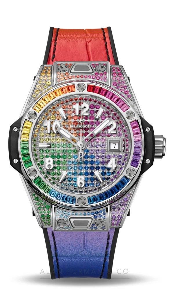Hublot Big Bang One Click Steel Rainbow 33mm (Ref. 485.SX.9900.LR.0999)