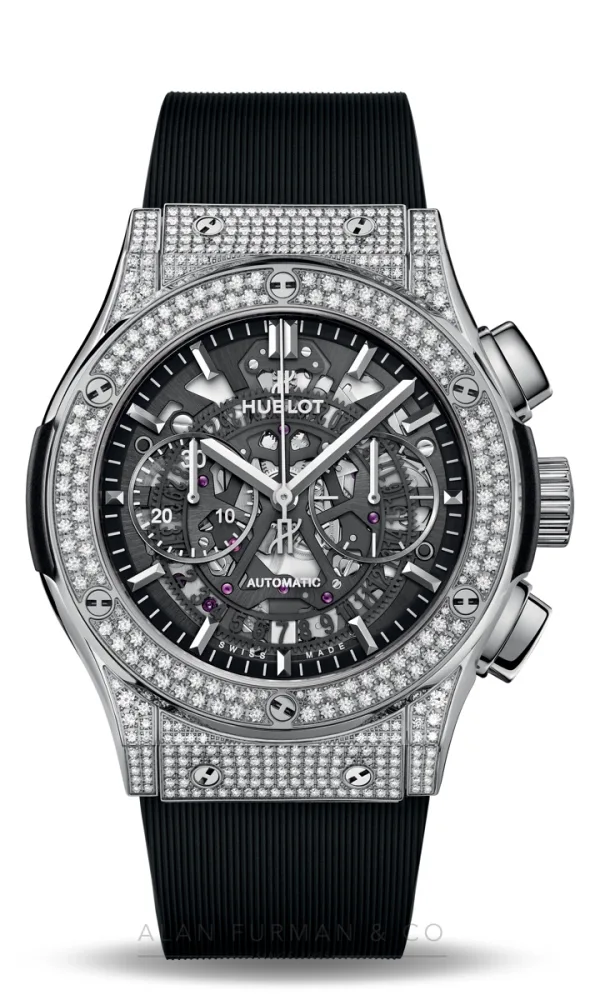 Hublot Classic Fusion Aerofusion Titanium Pavé (Ref. 525.NX.0170.RX.1704)