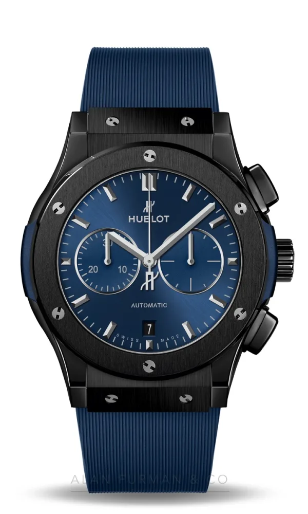 Hublot Classic Fusion Ceramic Blue Chronograph 42mm (Ref. 541.CM.7170.RX)