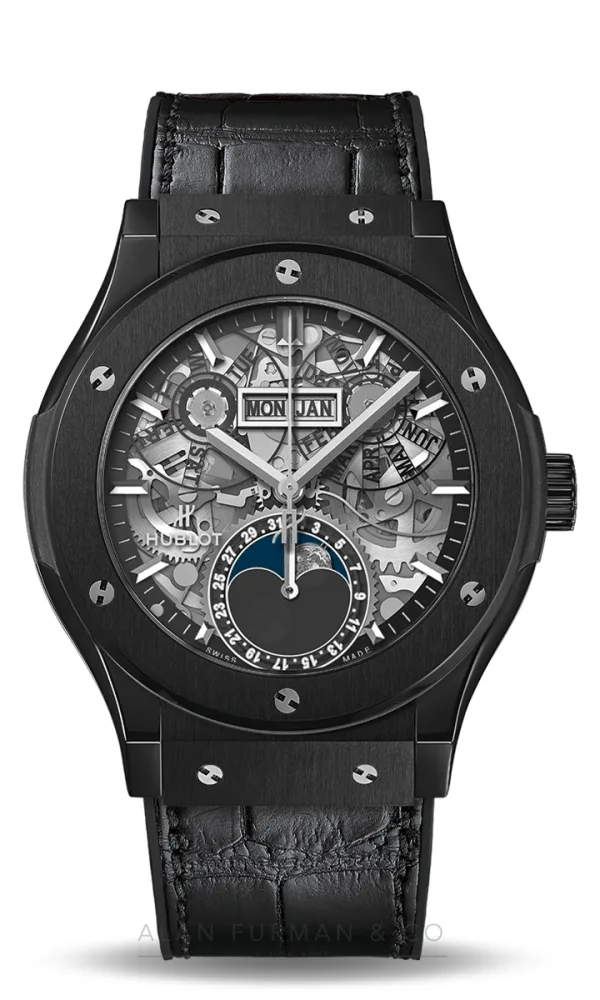 Hublot Classic Fusion Aerofusion Moonphase Black Magic 42mm (Ref. 547.CX.0170.LR)