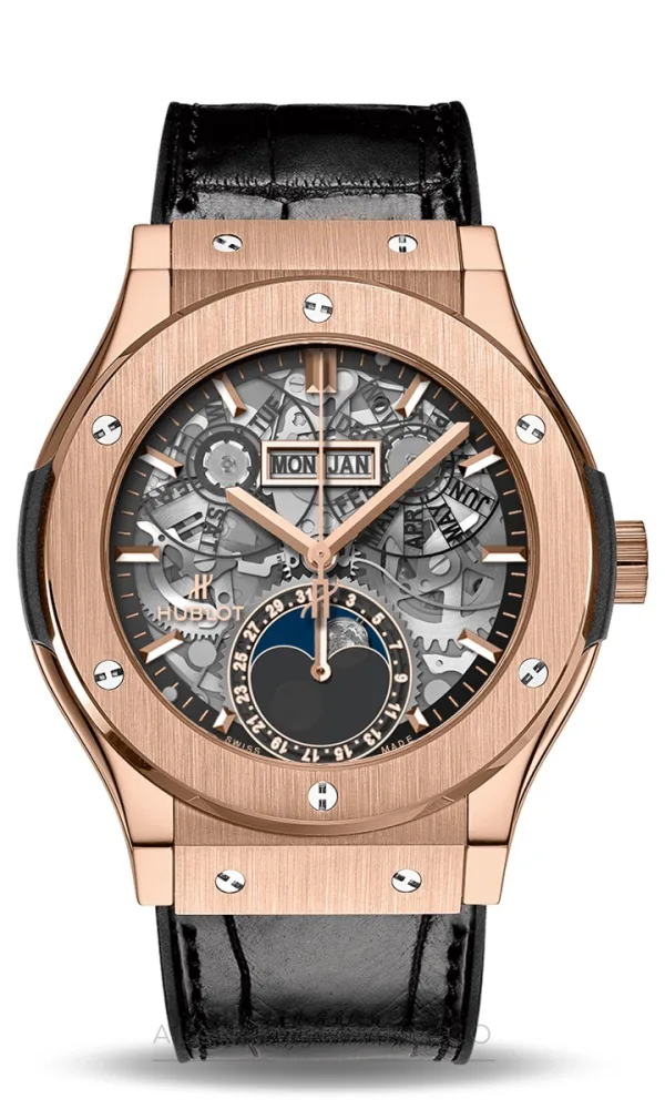 Hublot Classic Fusion Aerofusion Moonphase King Gold 42mm (Ref. 547.OX.0180.LR)