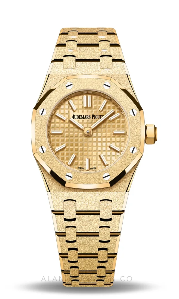 Audemars Piguet Royal Oak Mini Frosted Gold Quartz (Ref. 67630BA.GG.1312BA.01-C)