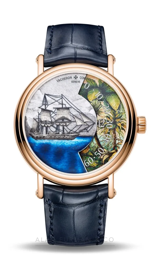 Vacheron Constantin Métiers d’Art Tribute to Explorer Naturalists Detroit de Magellan (Ref. 7500U/000R-B992)