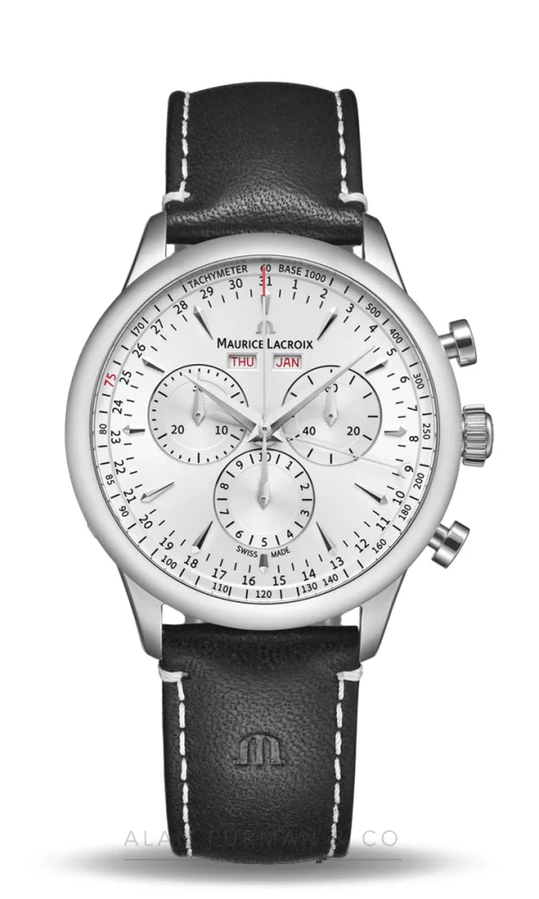 Maurice Lacroix 1975 Quartz Chronograph Day Date Limited Edition 40mm (Ref. 751138-SS001-130-2)