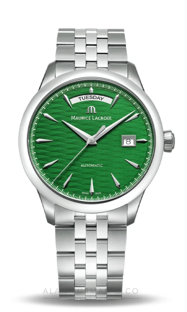 Maurice Lacroix 1975 Automatic Vagues du Jura Green 40mm (Ref. 756058-SS002-630-1)