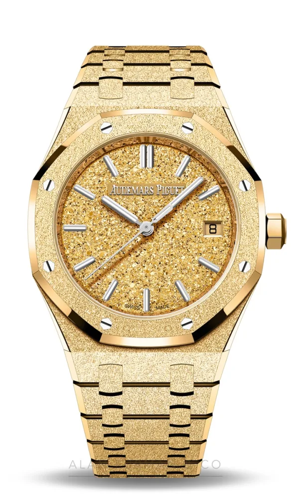 Audemars Piguet Royal Oak Frosted Gold Selfwinding (Ref. 77450BA.GG.1361BA.01)
