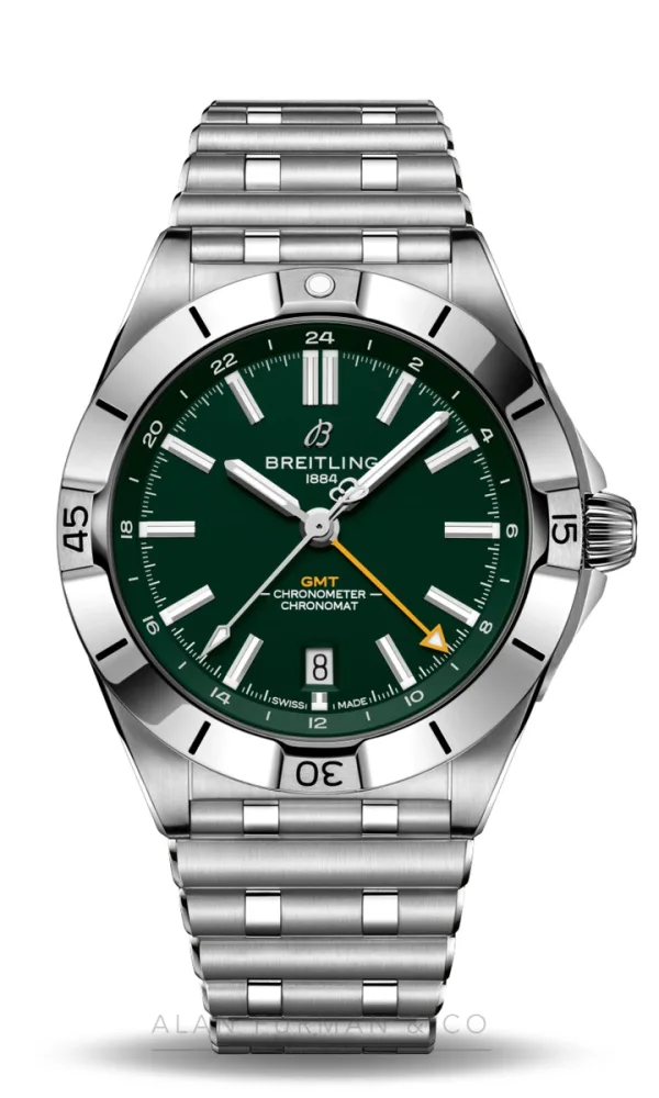 Breitling Chronomat Automatic GMT 40 NFL Green Bay Packers Edition (Ref. A32398A41L1A1)