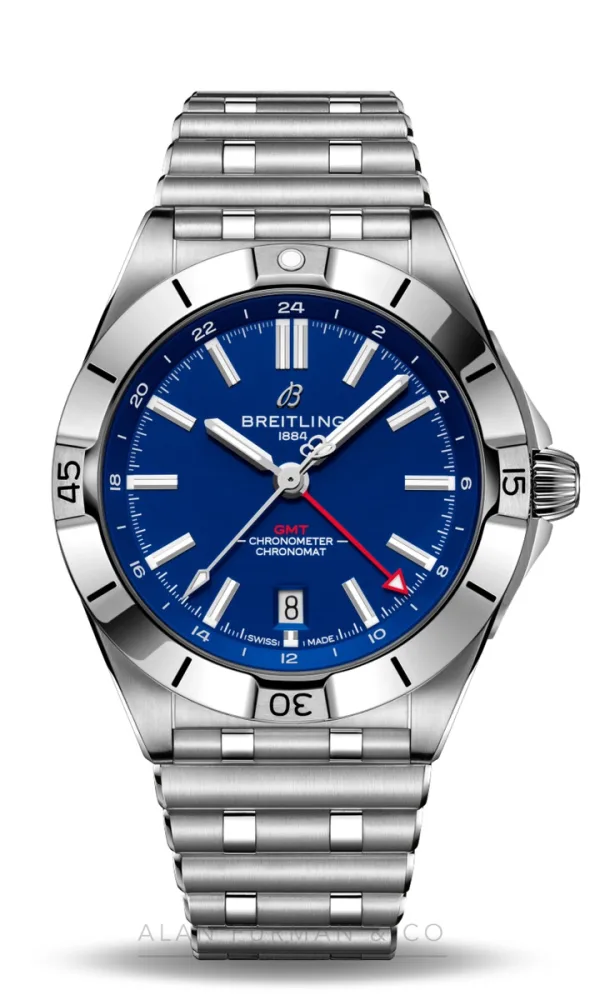 Breitling Chronomat Automatic GMT 40 NFL Buffalo Bills Edition (Ref. A32398B21C1A1)