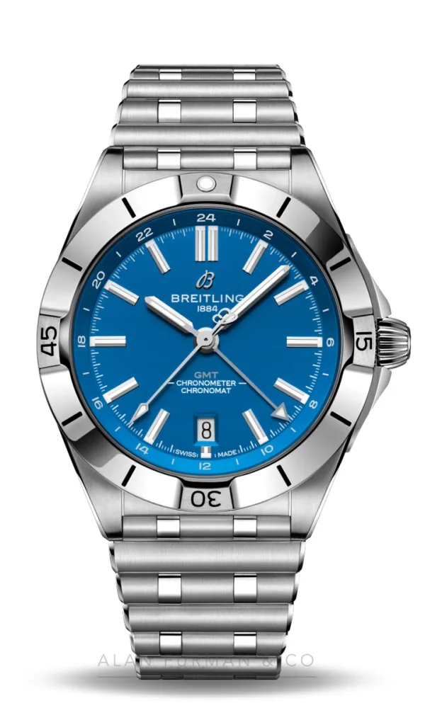 Breitling Chronomat Automatic GMT 40 NFL Detroit Lions Edition (Ref. A32398B31C1A1)