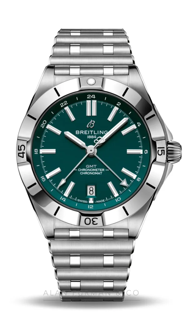 Breitling Chronomat Automatic GMT 40 NFL Philadelphia Eagles Edition (Ref. A32398B51L1A1)