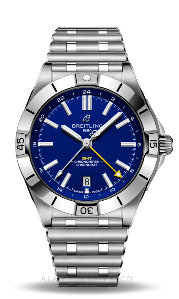 Breitling Chronomat Automatic GMT 40 NFL Los Angeles Rams Edition (Ref. A32398C91C1A1)