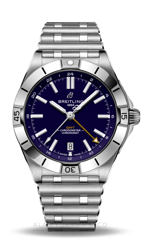 Breitling Chronomat Automatic GMT 40 NFL Baltimore Ravens Edition (Ref. A32398D31Q1A1)