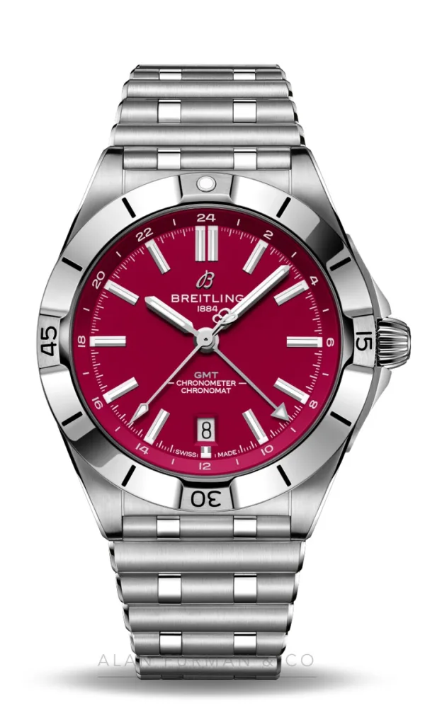 Breitling Chronomat Automatic GMT 40 NFL Arizona Cardinals Edition (Ref. A32398D91K1A1)